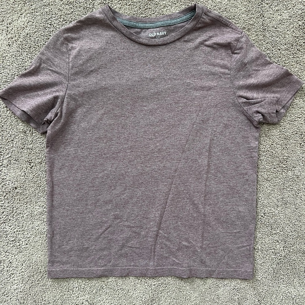 Old Navy Boy's Short Sleeve Heathered Tee